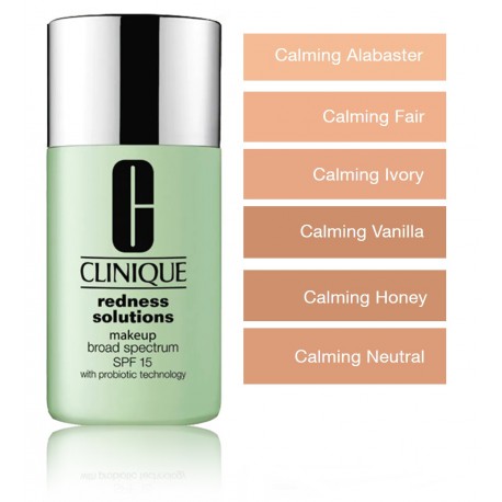 Clinique Redness Solutions Makeup SPF 15 30ml 01 Calming Alabaster - obrazek 3